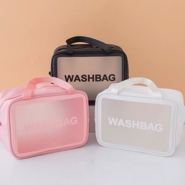 Túi đựng mỹ phẩm WASHBAG TRẮNG, ĐEN 85k