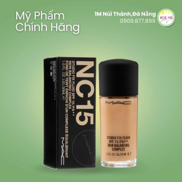 Kem nền MAC Studio Fix Fluid SPF15 30ml - NC15