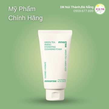 Sữa rửa mặt  Innisfree Green Tea Foam Cleanser 150ml (MẪU MỚI)	